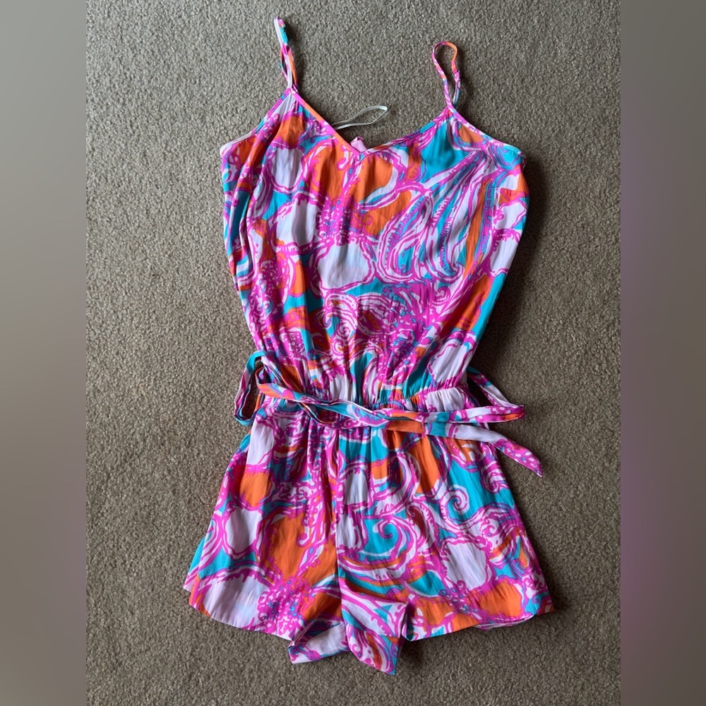 Lilly Pulitzer Pink Romper